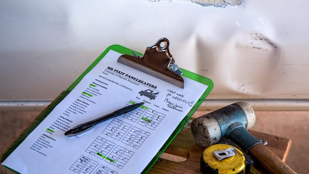 Download vehicle repair estimate form template in PDF for free