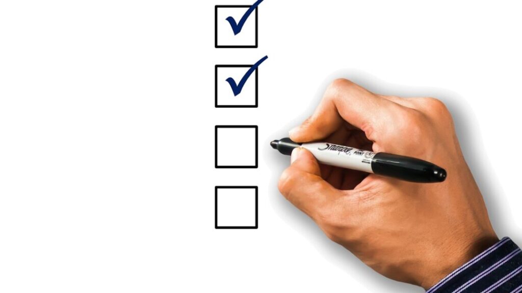 Download checkbox questionnaire template in PDF for free